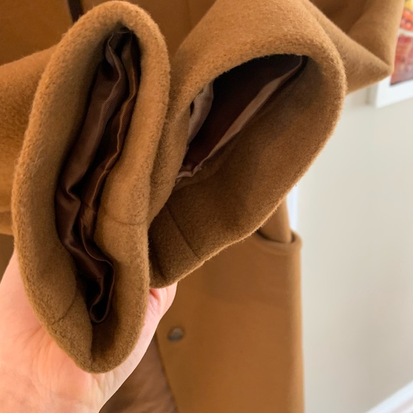 Aritzia Wilfred Cocoon Coat Long - Cigar - Picture 4 of 12